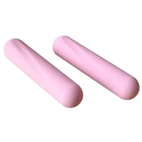 RING pilates fitnes bucice-silikon 1x2 kg pink RX LKW-684-2 kg